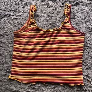 Stripped Tank Top